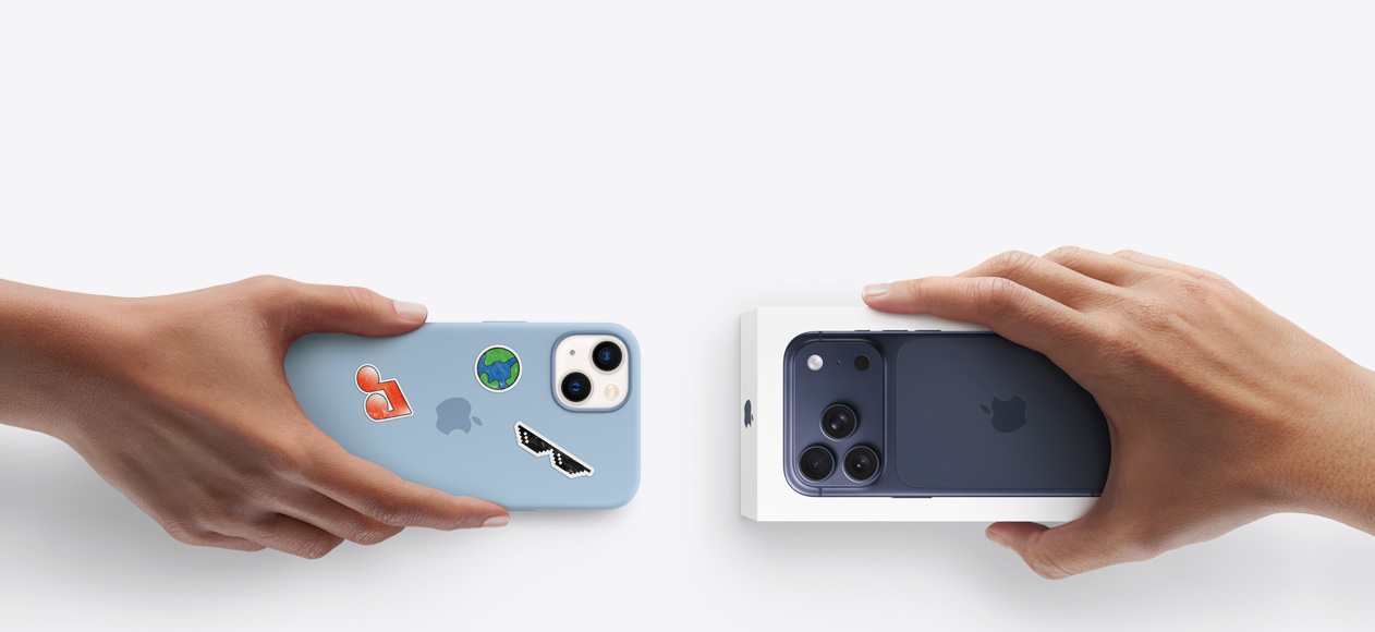 Apple Trade In side by side comparison